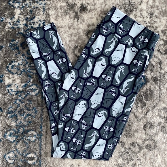 LuLaRoe Pants - Lularoe TC Nightmare Before Christmas Leggings